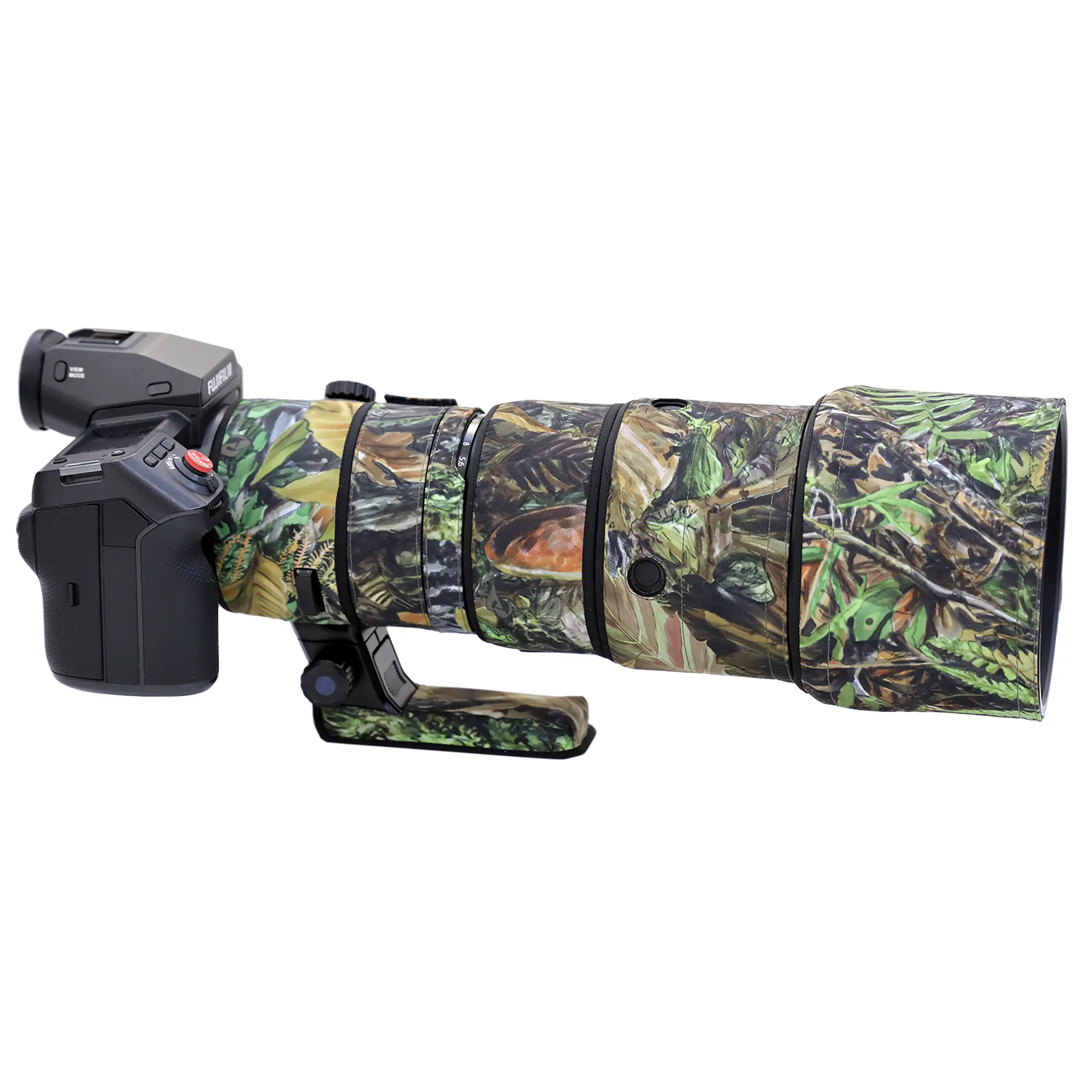 Rolanpro Objektivschutz - und Tarnung für Fuji GF 500mm Rolanpro Objektivschutz - und Tarnung für Fuji GF 500mm