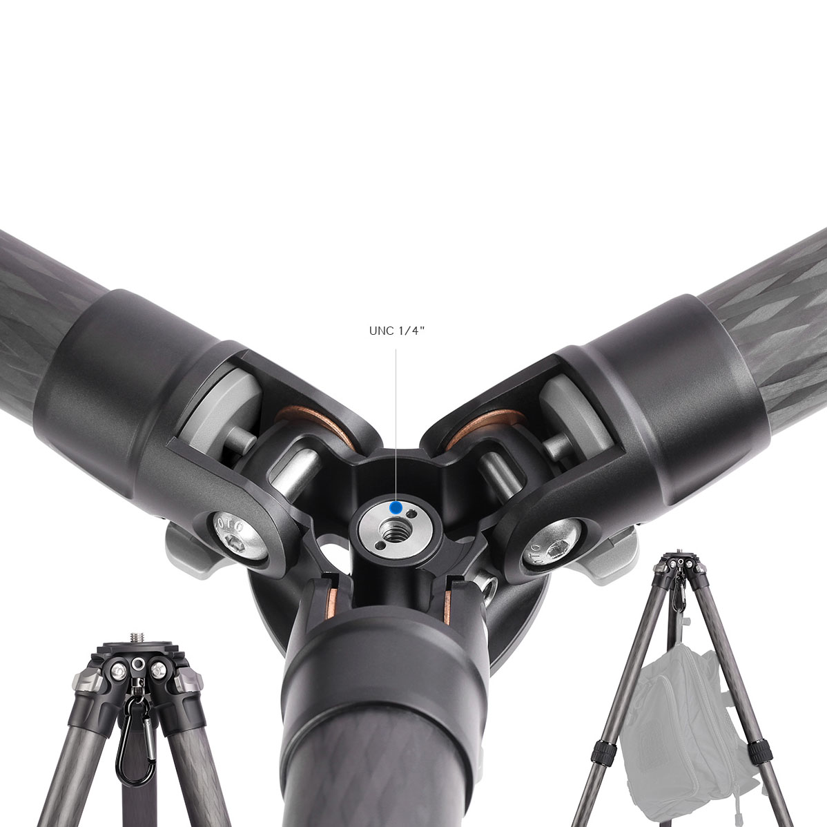 Leofoto Ranger LS-253CM Carbon-Stativ mit Kugelkopf LH-30 Leofoto Ranger LS-253CM Carbon-Stativ mit Kugelkopf LH-30