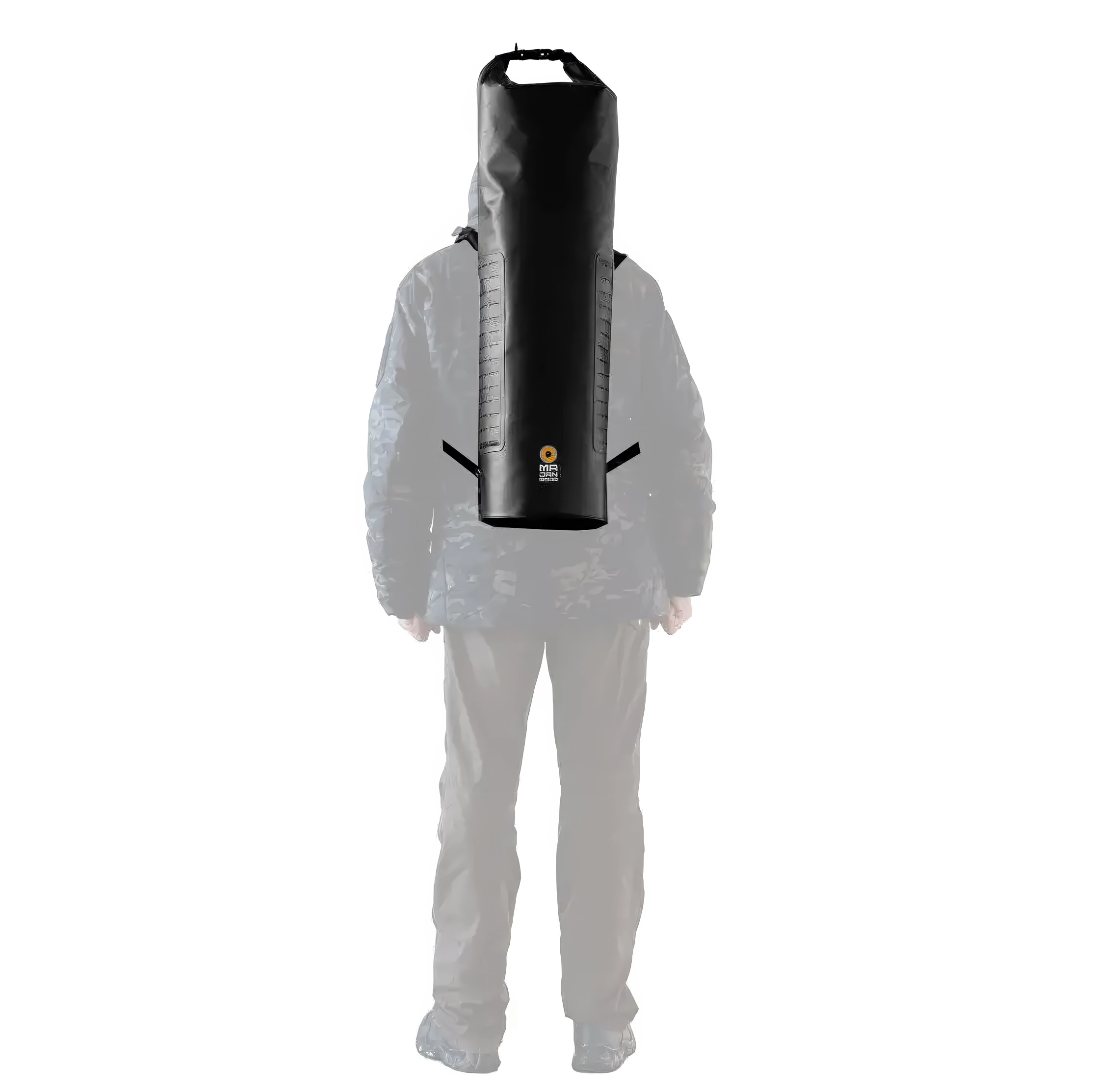 MR JAN GEAR Hippo - Mochila de guardia impermeable para superteleobjetivo Hippo completa (cierre enrollable + inserto + sistema de transporte) - MrJanGear Acabado: Hippo completo (Rolltop+inserto+sistema de transporte)