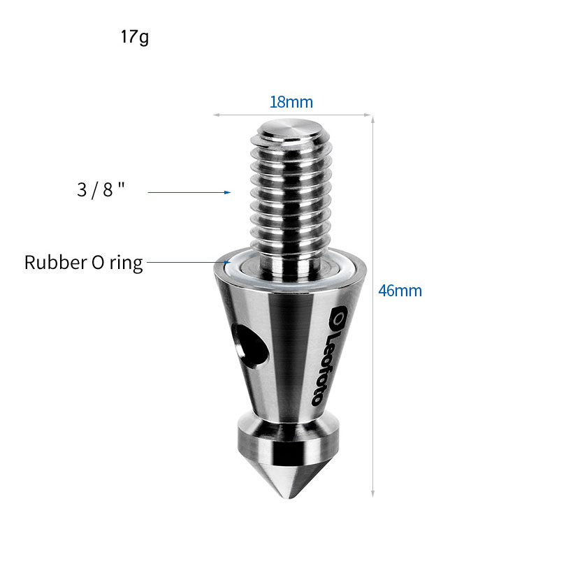 Leofoto TF-01 Titanium Spike Stativfuß (3er Set) Leofoto TF-01 Titanium Spike Stativfuß (3er Set)