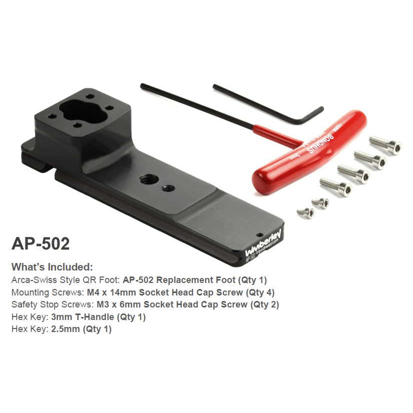 Wimberley AP-502 für Nikon Z 400mm f/2,8 TC VR S & Z 800mm f/6.3 VR S Wimberley AP-502 für Nikon Z 400mm f/2,8 TC VR S & Z 800mm f/6.3 VR S