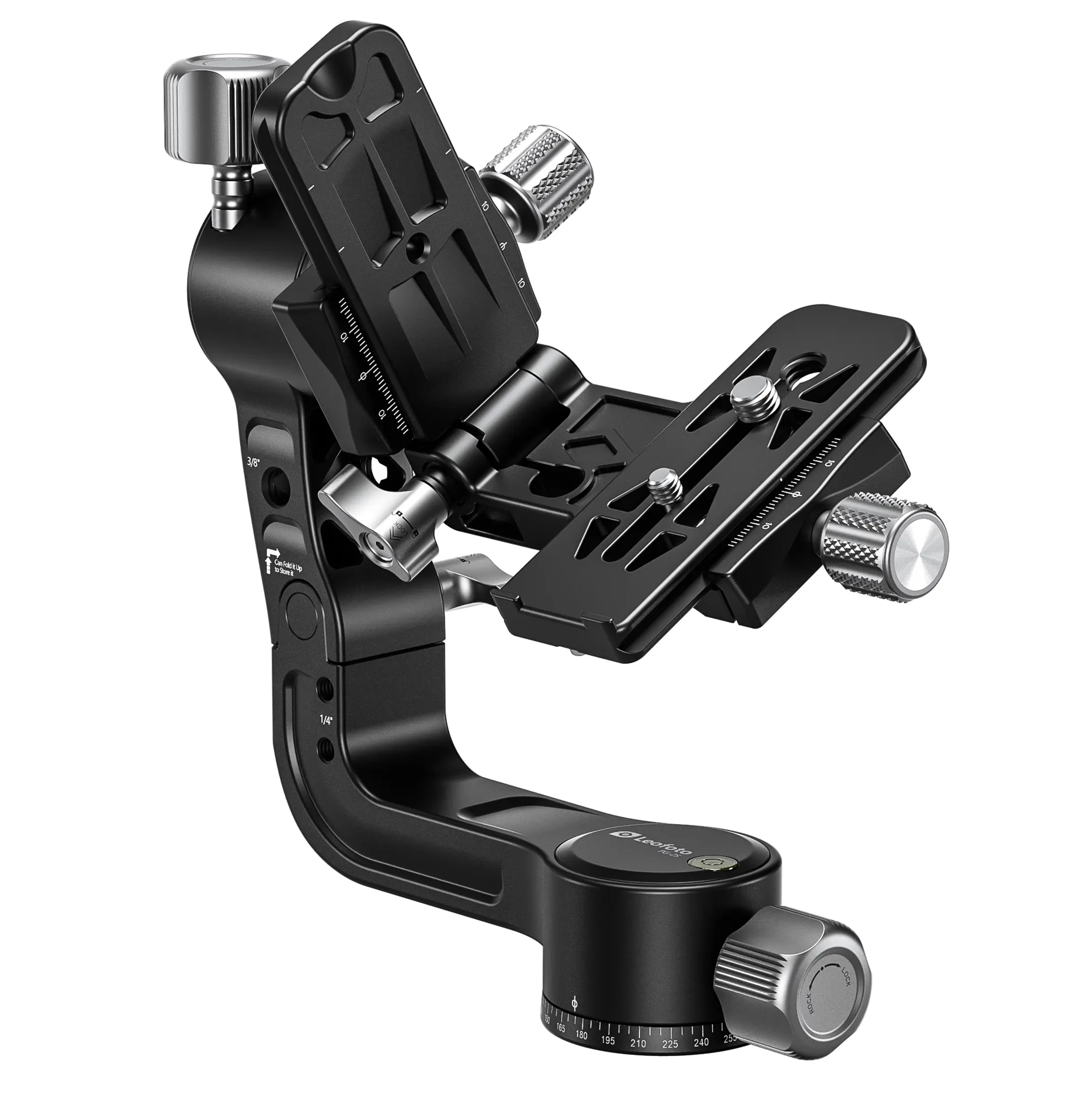 Leofoto PG-2S Teleneiger (klappbar) Leofoto PG-2S Teleneiger (klappbar)