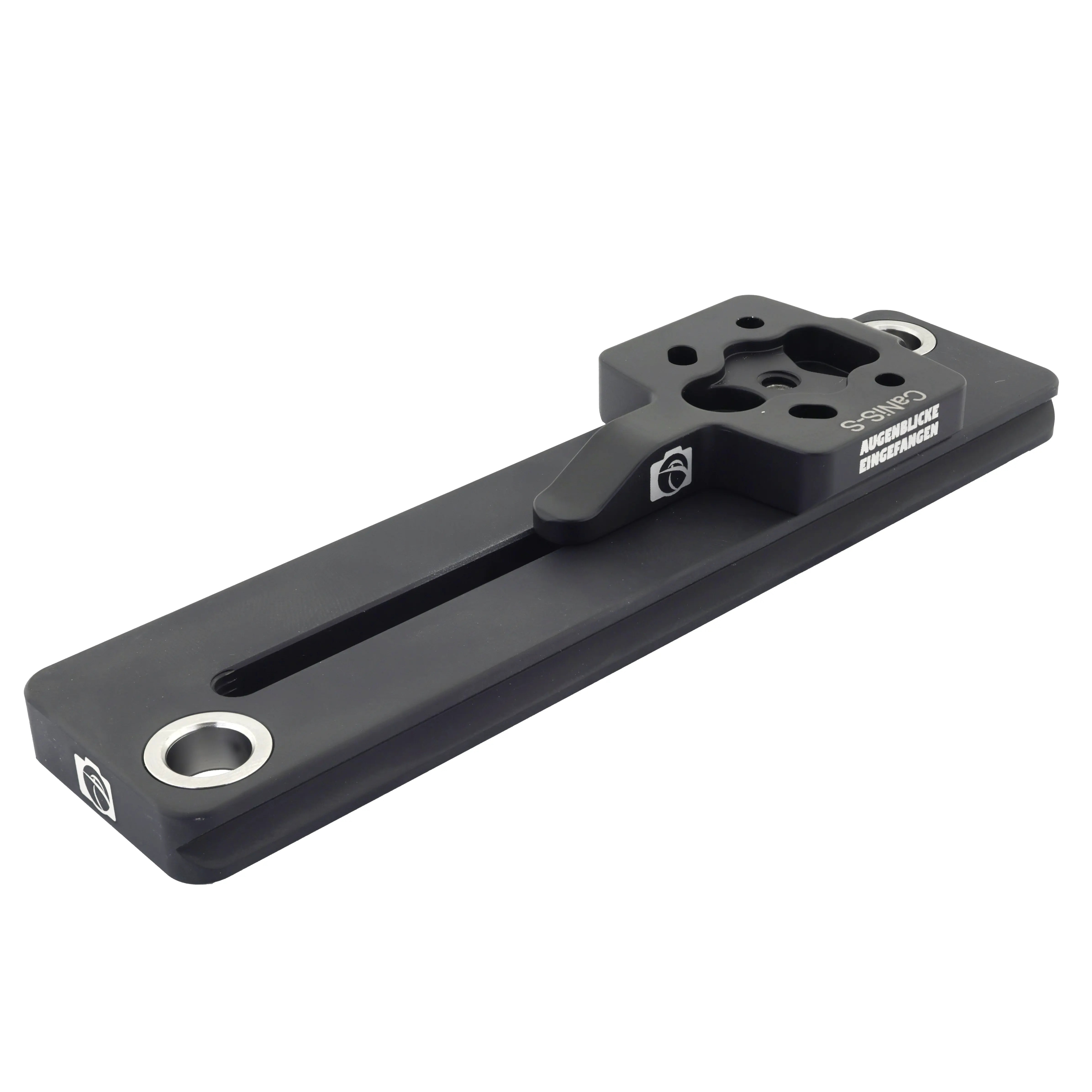 Modularer flacher Ersatzfuß CaNiS-SC 160 für Teleobjektive von Nikon-Canon-Sony-Sigma