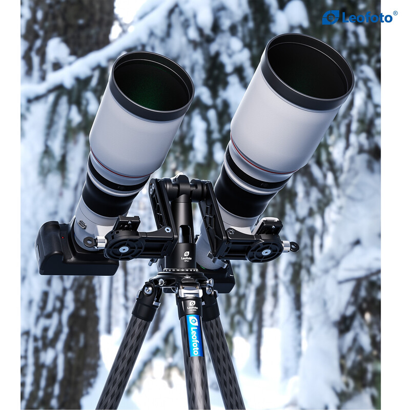 Leofoto DPG-1 Doppel-Tele-Neiger Leofoto DPG-1 Doppel-Tele-Neiger