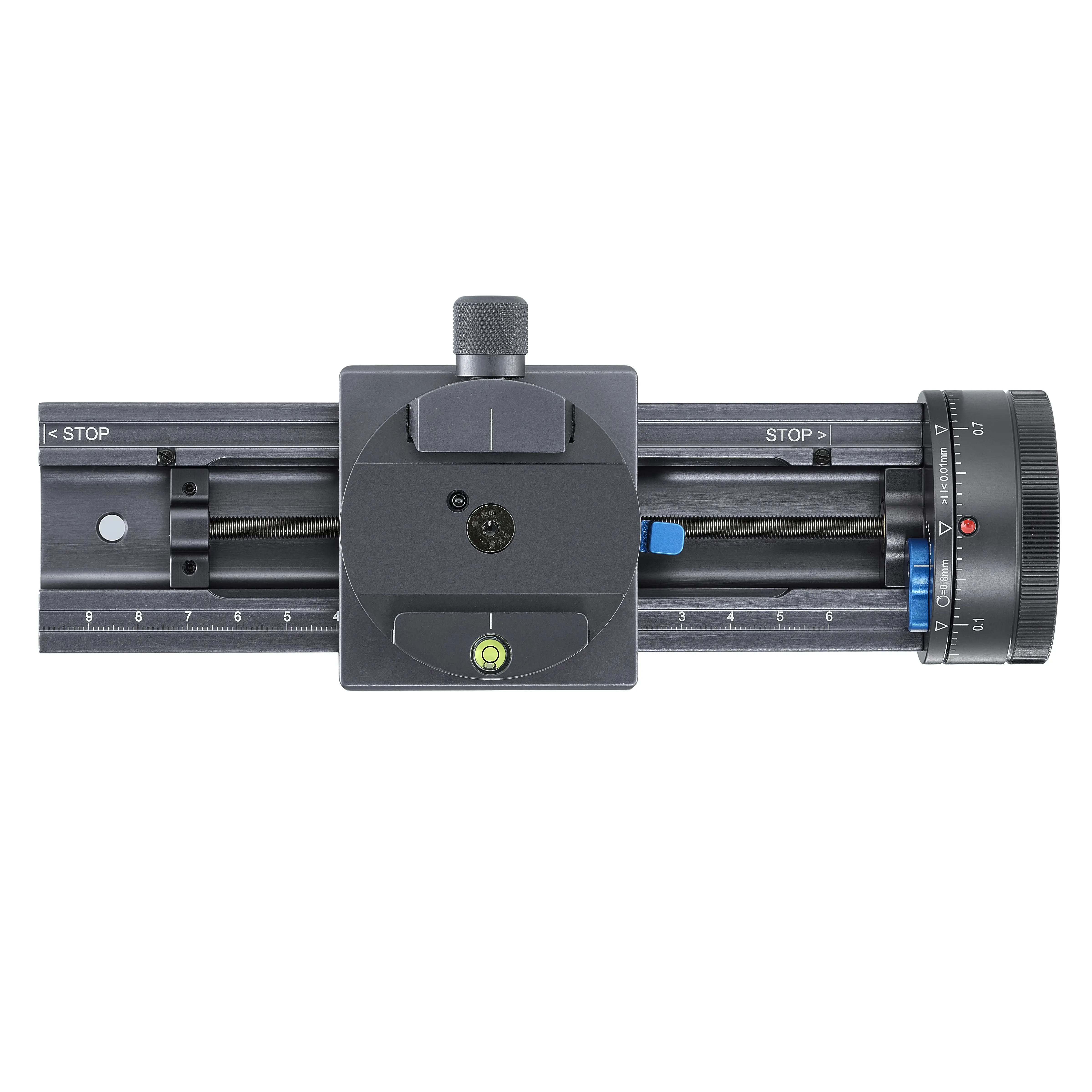 Novoflex Castel-M Einstellschlitten mit Fokusrad & Rasterungen Novoflex Castel-M Einstellschlitten mit Fokusrad & Rasterungen