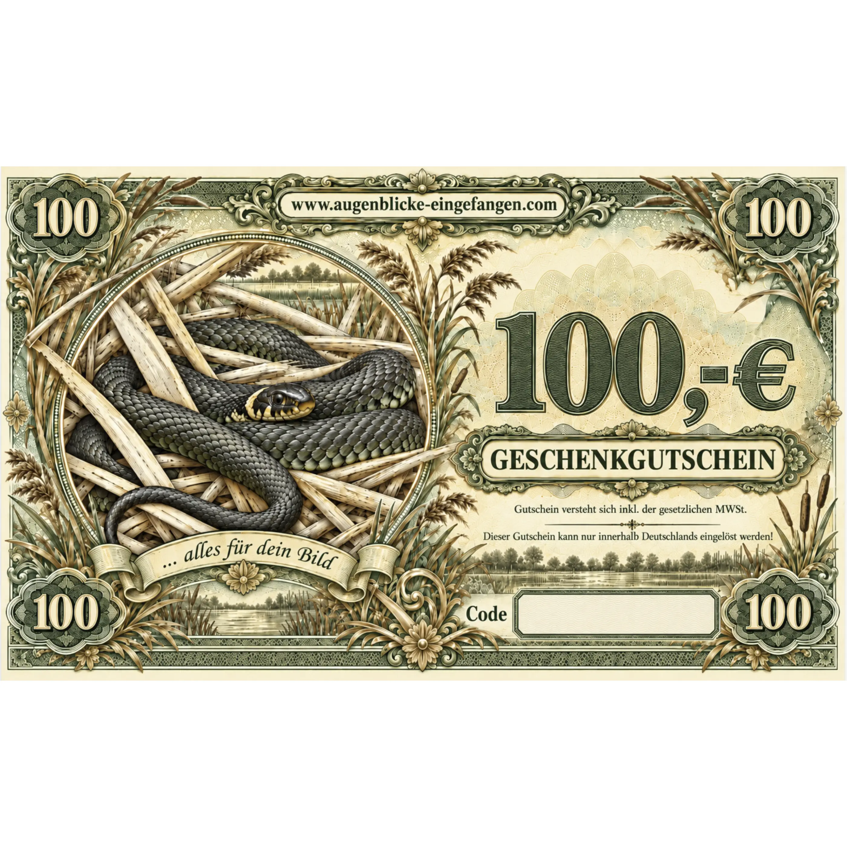 Buono regalo (Serie 2) - 100 euro