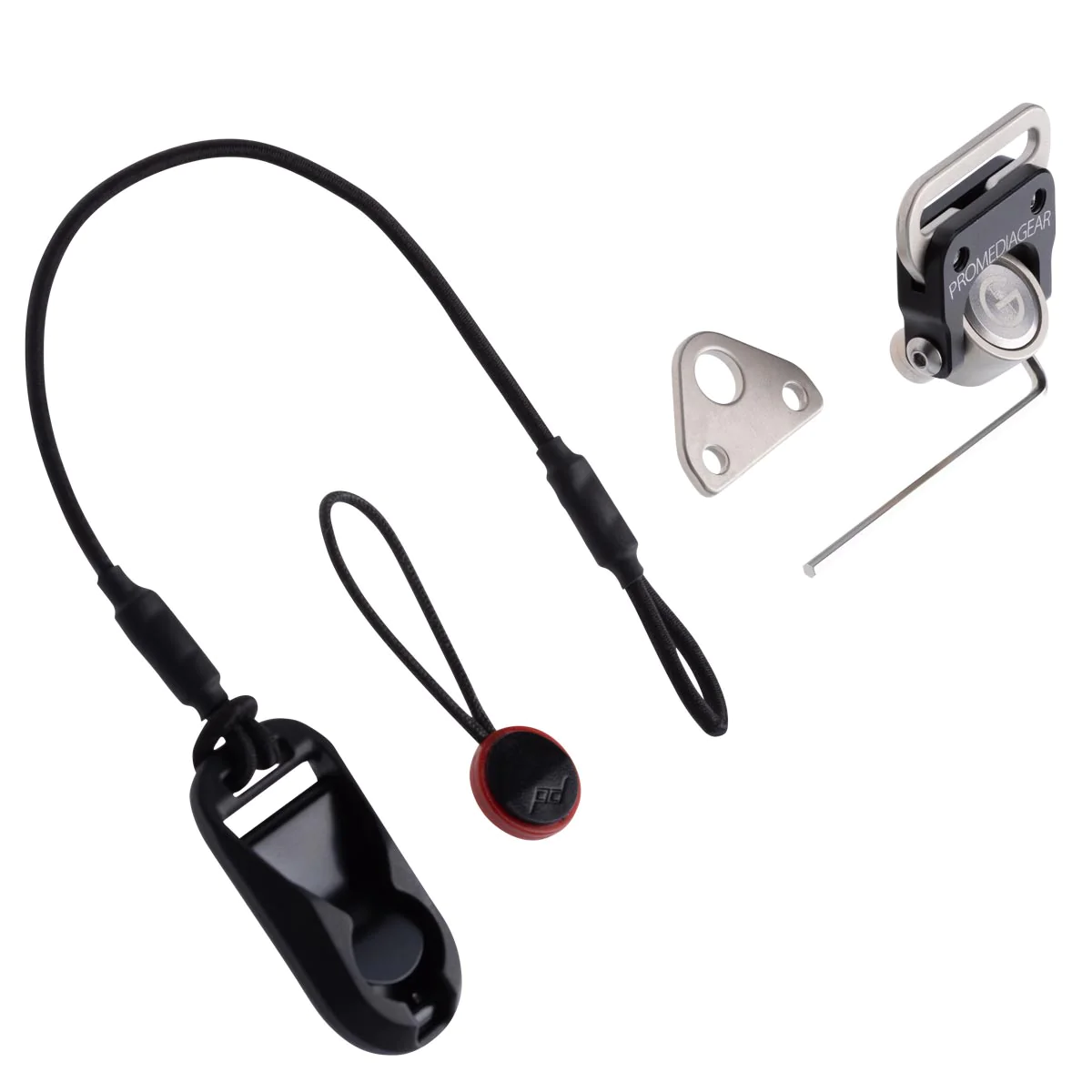 ProMediaGear QDP1 - QD Plug Connector für Kameragurte- & Karabinerhaken ProMediaGear QDP1 - QD Plug Connector für Kameragurte- & Karabinerhaken