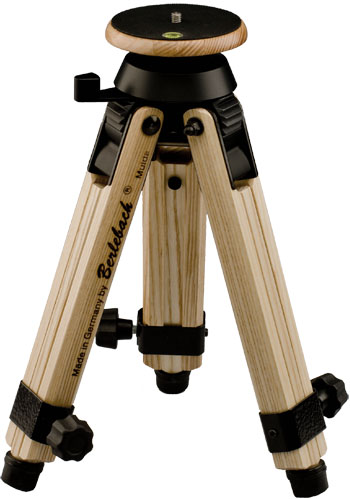 Berlebach Ministativ mit Nivellierung aus Eschenholz Modell 50032 Berlebach Ministativ mit Nivellierung aus Eschenholz Modell 50032