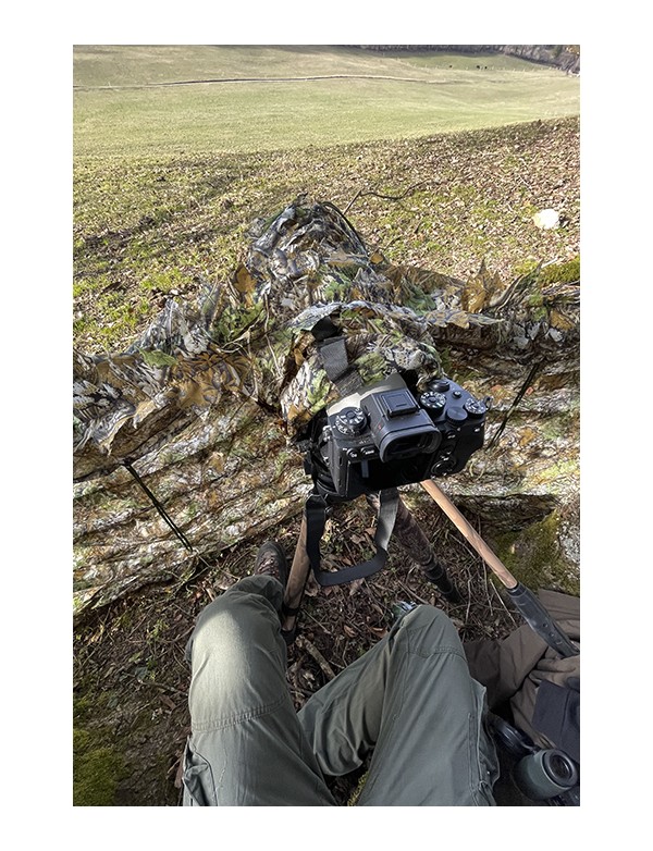 Tragopan 3D-Camo Tarnnetz 1.5 x 3.5m mit Objektivtunnel Tragopan 3D-Camo Tarnnetz 1.5 x 3.5m mit Objektivtunnel