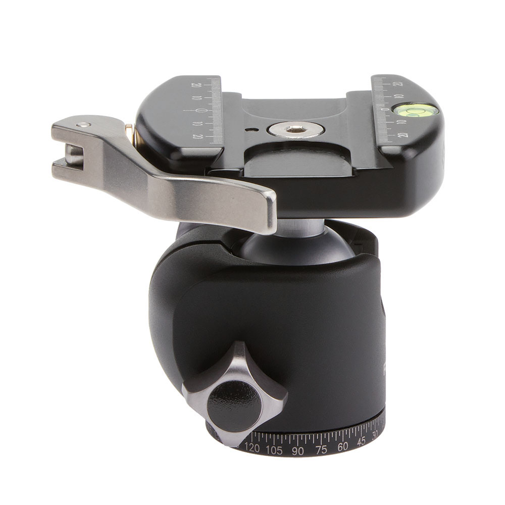 Really Right Stuff BH-30 LR II: kompakter Kugelkopf mit B2-LR II Hebelklemme Really Right Stuff BH-30 LR II: kompakter Kugelkopf mit B2-LR II Hebelklemme