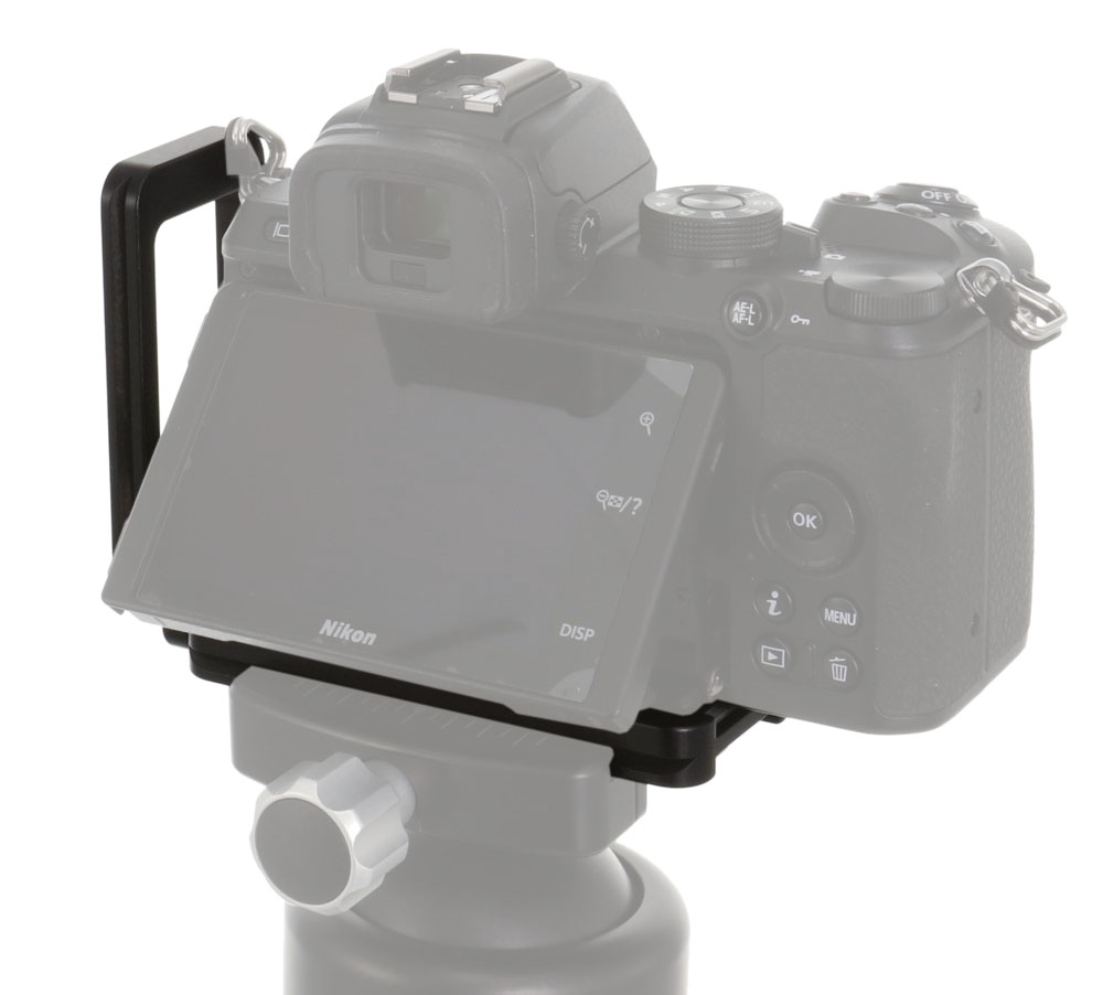 Kirk ULB-1 Universeller L-Winkel -klein  an Nikon Z50