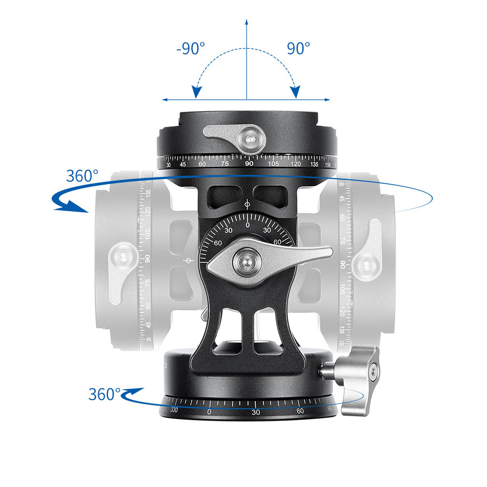 Leofoto VH-30R Zwei-Wege-Neiger Leofoto VH-30R Zwei-Wege-Neiger