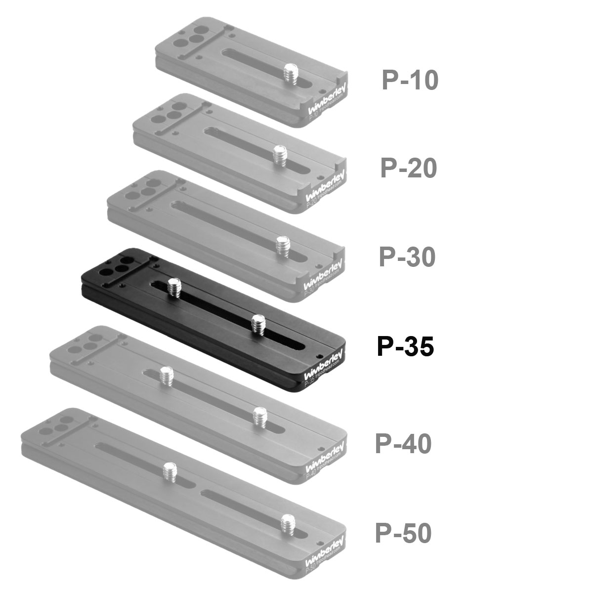 Wimberley P-35 Universal-Objektivplatte (127 mm) Wimberley P-35 Universal-Objektivplatte (127 mm)