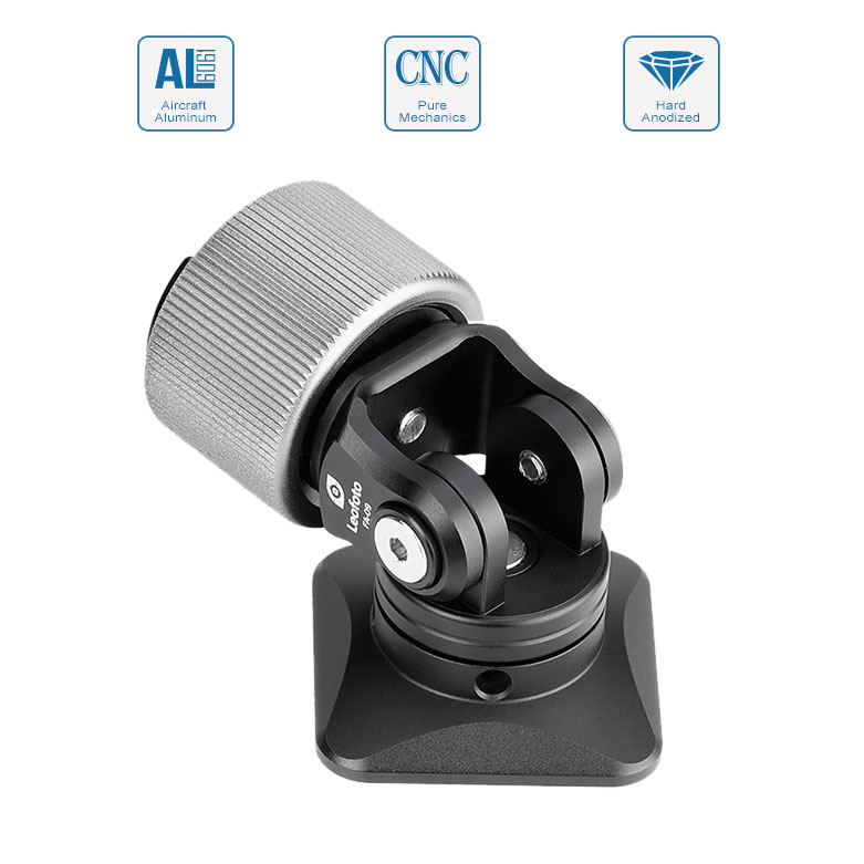 Leofoto FA-09 Cold Shoe Adapter mit Dreh-und Neigefunktion Leofoto FA-09 Cold Shoe Adapter mit Dreh-und Neigefunktion