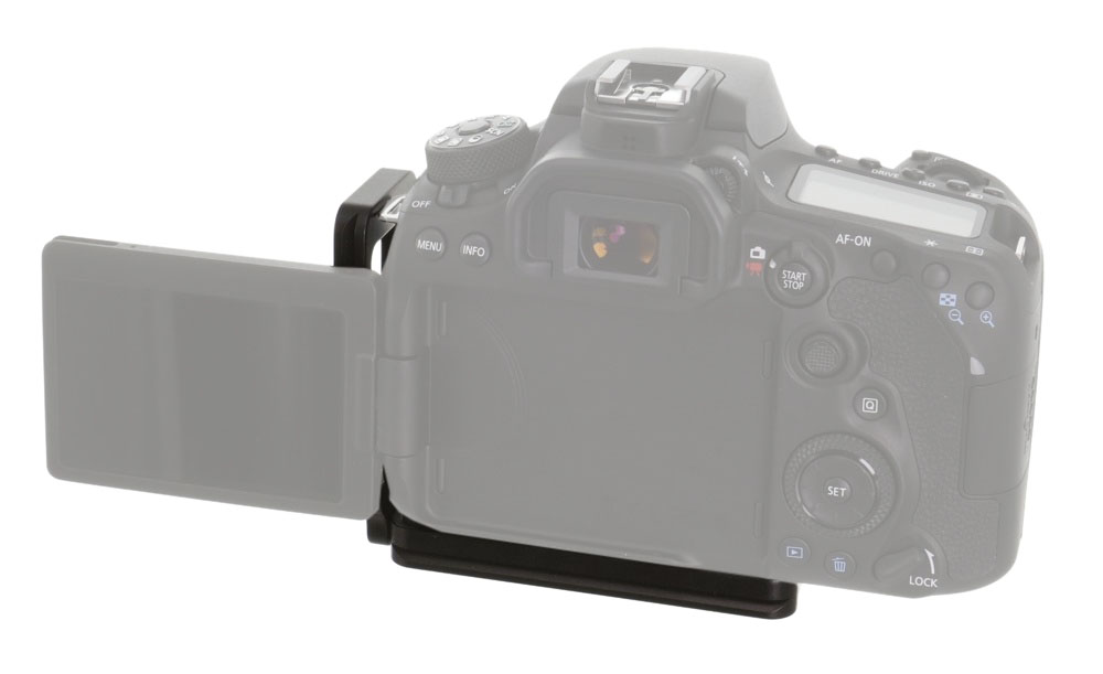 Kirk ULB-1 Universeller L-Winkel -klein an Canon EOS 90D