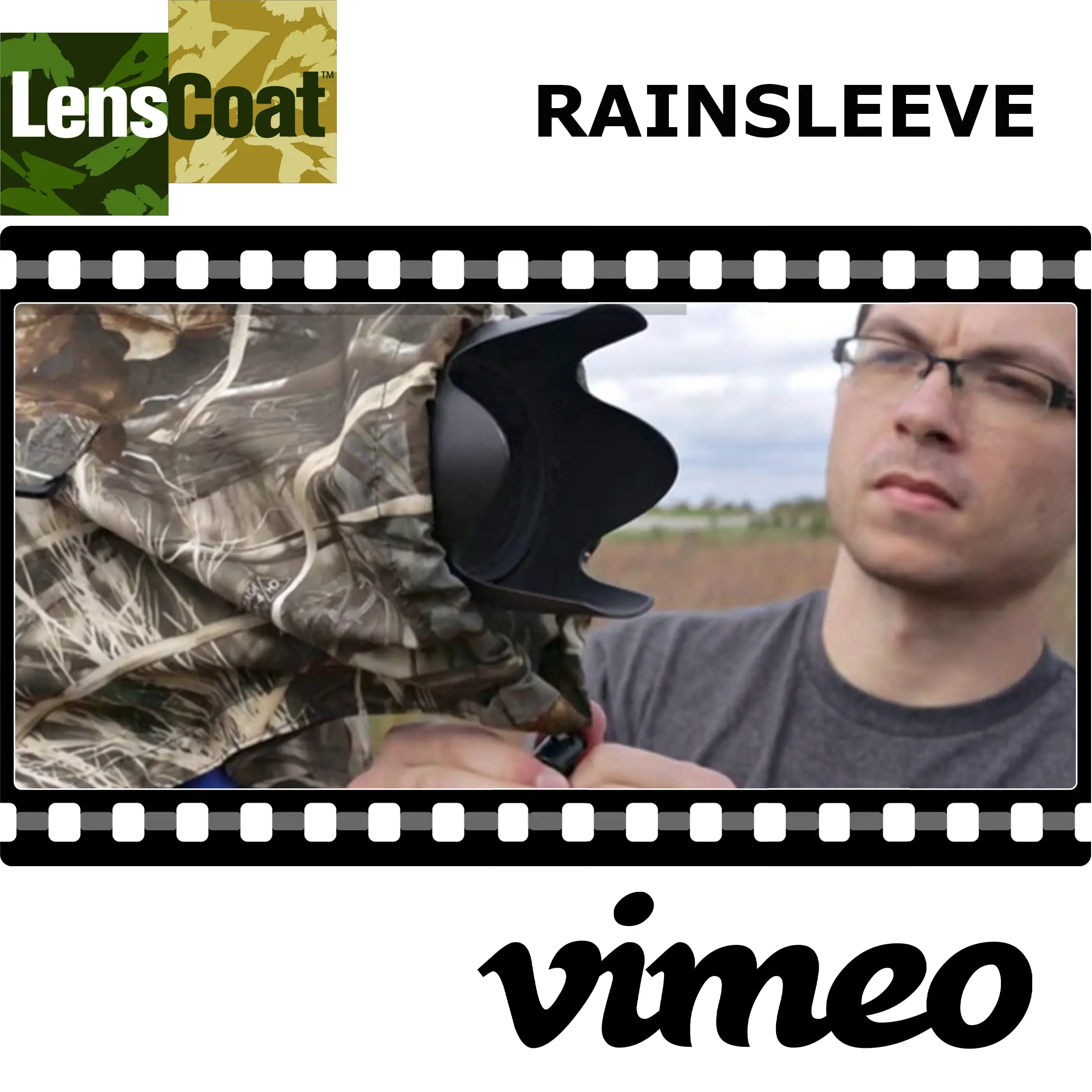 LensCoat RainCoat Rain Sleeve Small Regenschutz LensCoat RainCoat Rain Sleeve Small Regenschutz