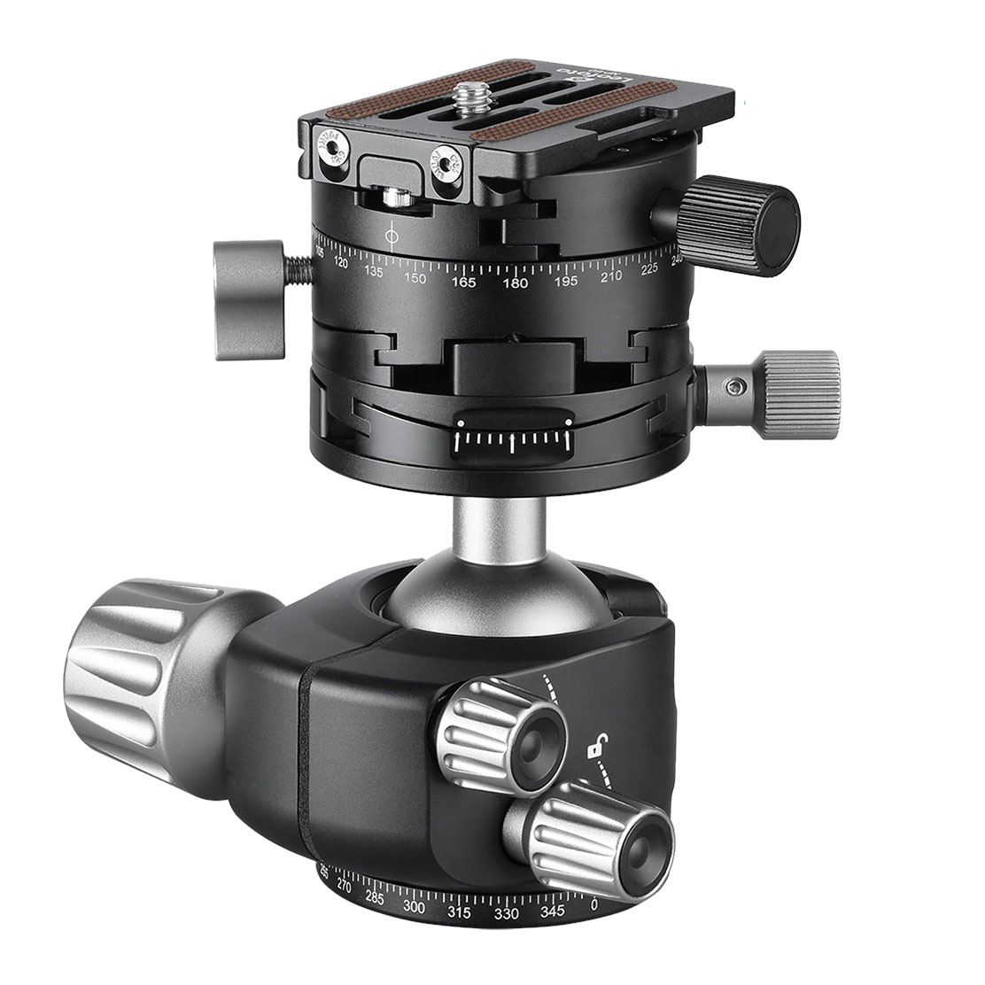 Leofoto LH-40GR Kugelkopf mit G2 Panorama-Getriebeneiger Leofoto LH-40GR Kugelkopf mit G2 Panorama-Getriebeneiger