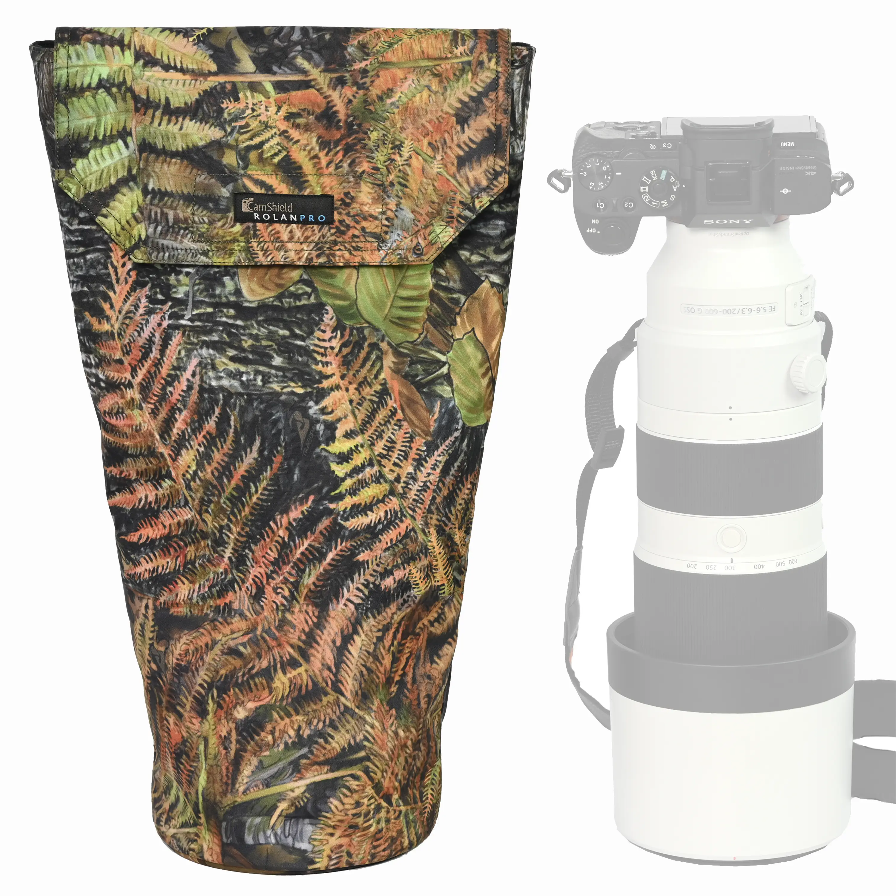 Rolanpro Schutztasche für Telezoom mit Kamera Rolanpro Schutztasche für Telezoom mit Kamera