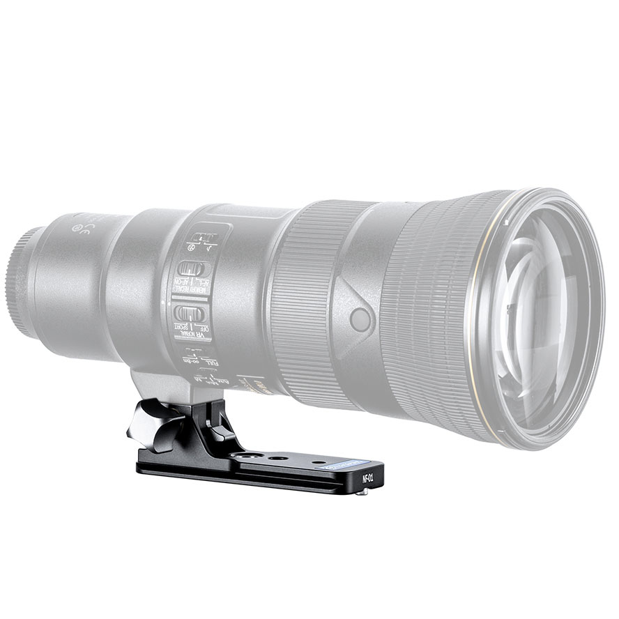 Leofoto NF-01N Ersatzfuß mit QD-Aufnahme für Nikon 70-200mm f2,8E FL & 500 mm f/5.6E PF Leofoto NF-01N Ersatzfuß mit QD-Aufnahme für Nikon 70-200mm f2,8E FL & 500 mm f/5.6E PF