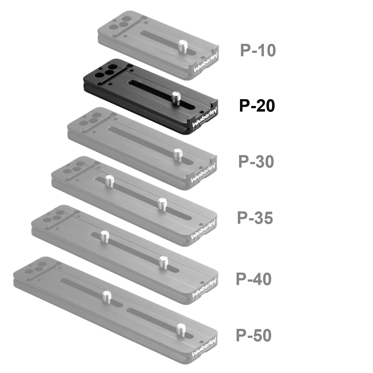 Wimberley P-20 Universal-Objektivplatte (99 mm) Wimberley P-20 Universal-Objektivplatte (99 mm)