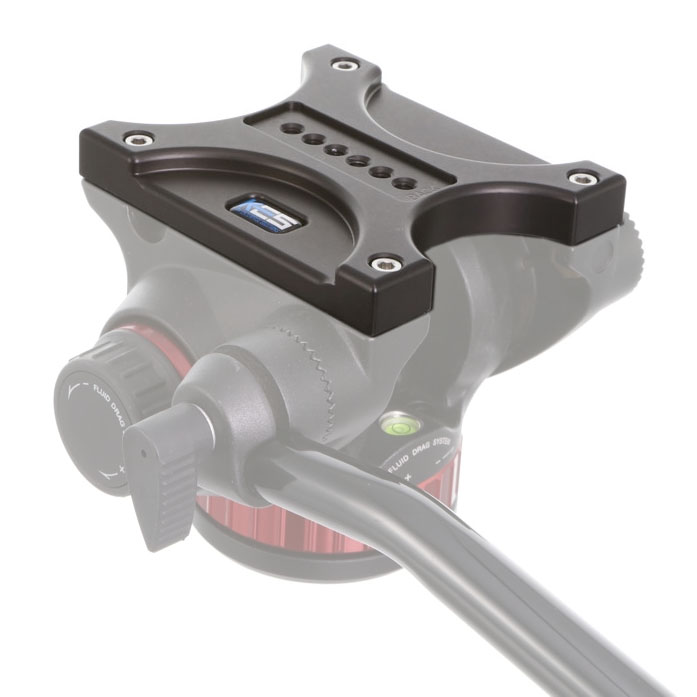 Kirk MVH502-BQR Schnellwechselbridge für Manfrotto MVH502AH Fluidkopf Kirk MVH502-BQR Schnellwechselbridge für Manfrotto MVH502AH Fluidkopf