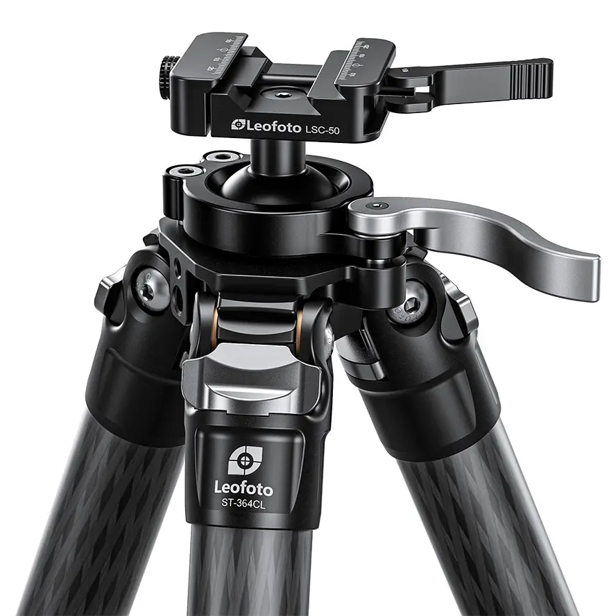 Leofoto ST-364CL Karbon Dreibeinstativ mit integriertem Kugelkopf (Arca & Picatinny) Leofoto ST-364CL Karbon Dreibeinstativ mit integriertem Kugelkopf (Arca & Picatinny)
