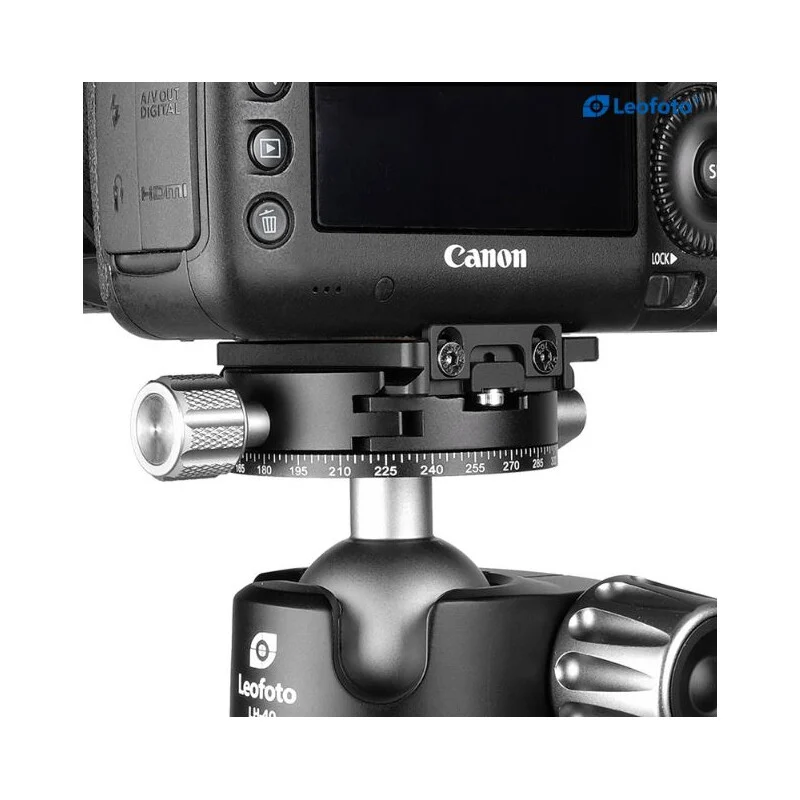 Leofoto RH-0 Panorama-Schnellwechselkupplung mit Schnellwechselplatte Leofoto RH-0 Panorama-Schnellwechselkupplung mit Schnellwechselplatte
