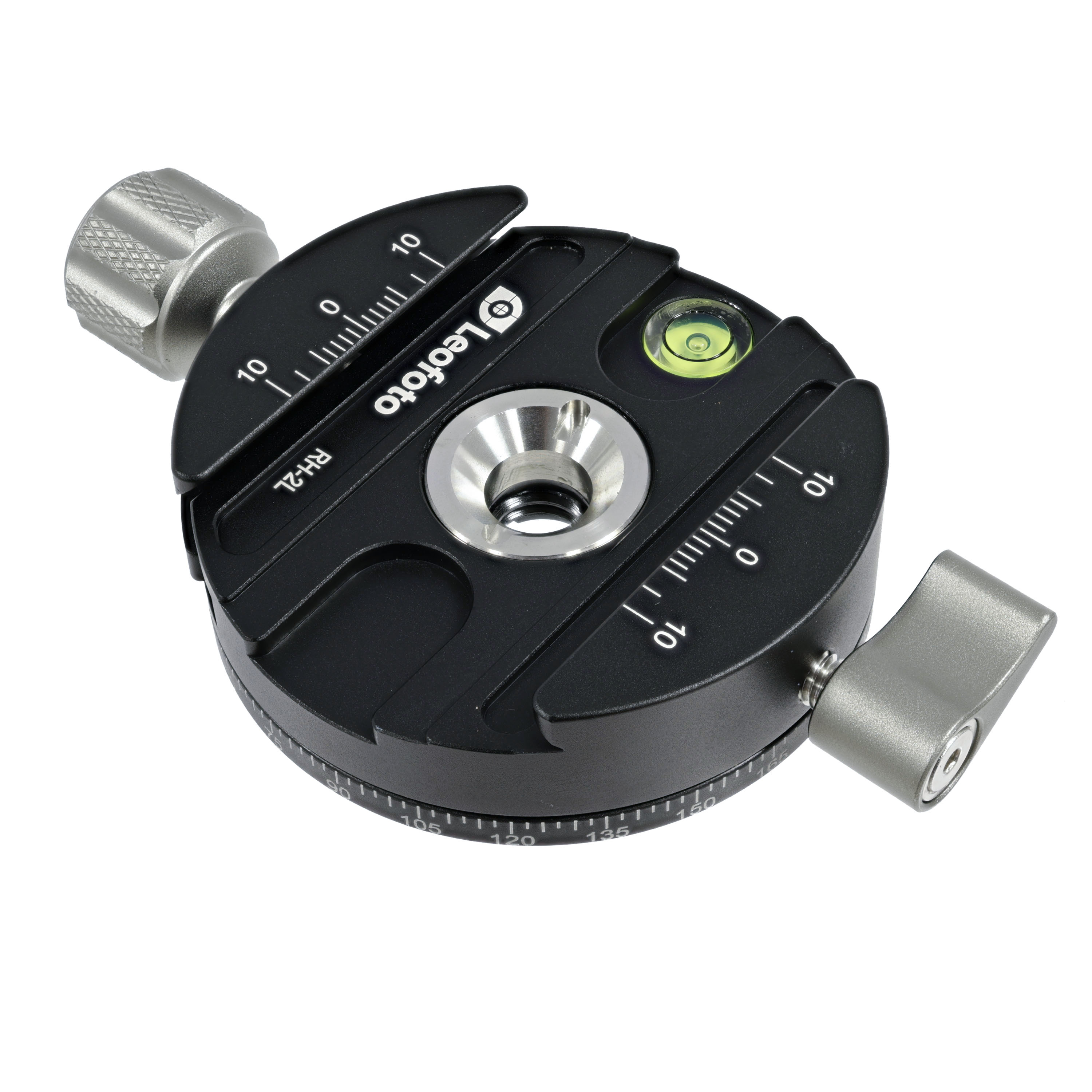 Leofoto RH-2L Panorama Schnellwechselkupplung mit Schnellwechselplatte Leofoto RH-2L Panorama Schnellwechselkupplung mit Schnellwechselplatte