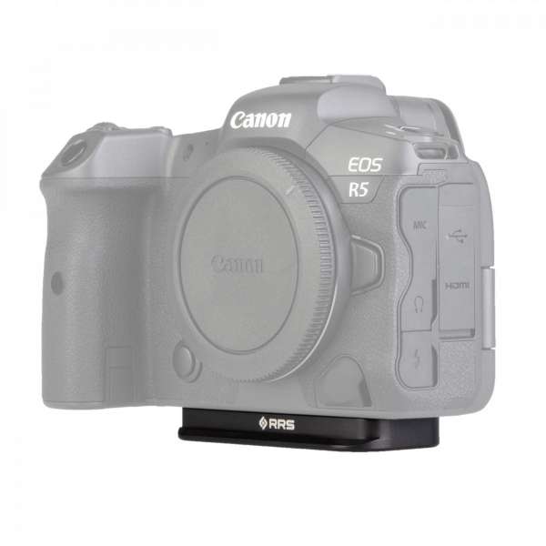 Really Right Stuff Canon EOS R5-R6-B: Schnellwechselplatte für Canon EOS R5, R6, R6II