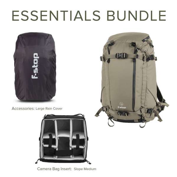 f-stop AJNA 40l Rucksack Essentials Bundle - Aloe (Dab Green)