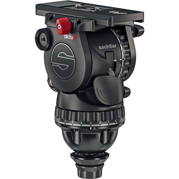 Sachtler aktiv8T Stativkopf mit Touch &amp; Go Platte T