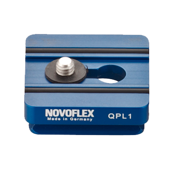 Novoflex QPL 1 1/4 Standard-Klemmplatte mit 1/4&quot; Gewinde