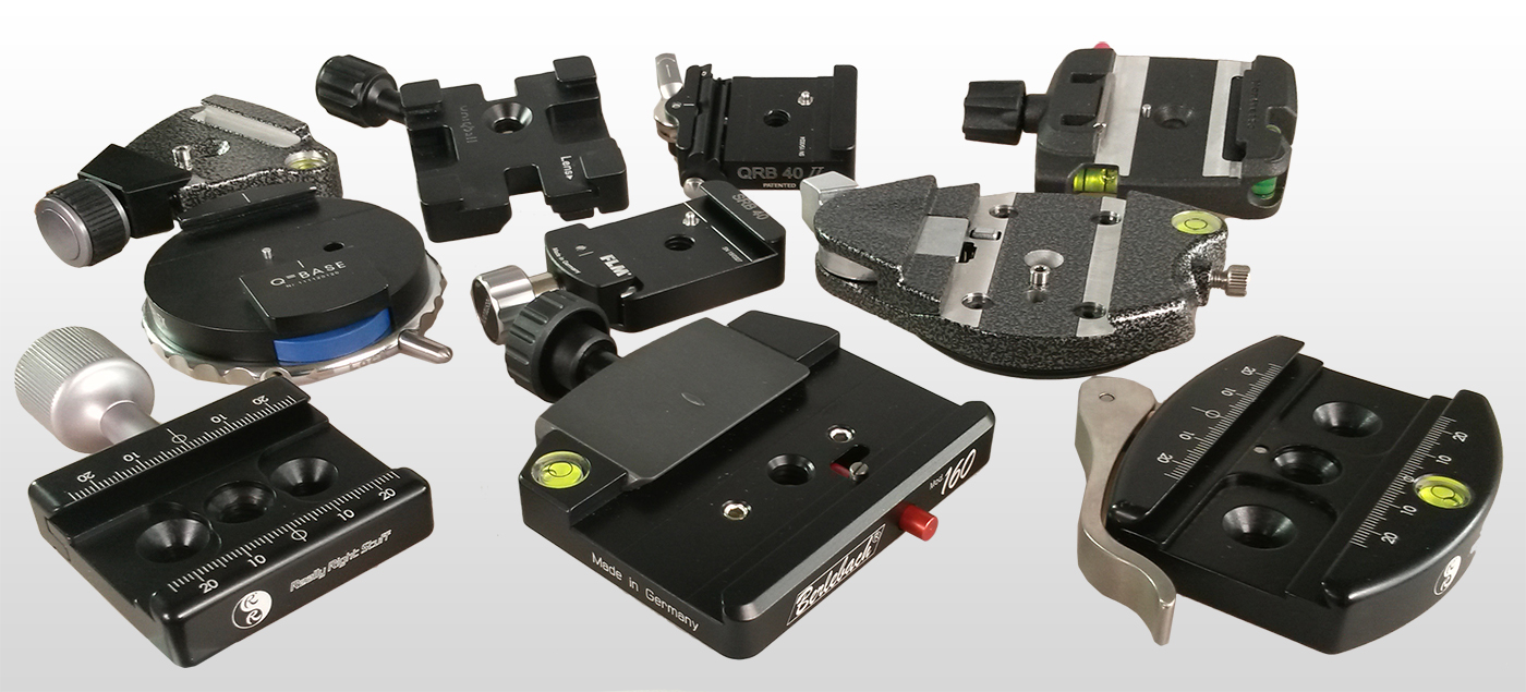 120mm 1/4'' Schraube Kamera Schnellwechselplatte für Arca Swiss kompatibel 