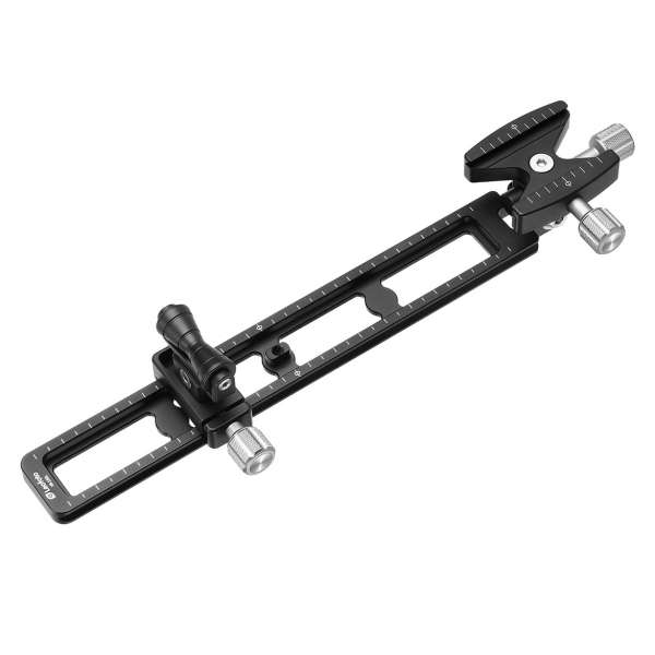 Leofoto VR-150LS Dual-Pivot Teleschiene mit Schnellwechselklemme (295 mm lang)