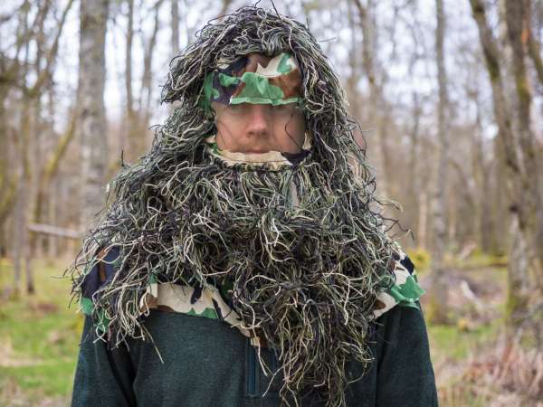 Tragopan Ghillie Gesichtsmaske