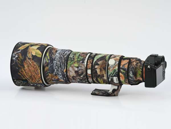 ROLANPRO Cover für Sony FE 400-800mm f/6.3-8 G OSS Tarnfarben & Waterproof
