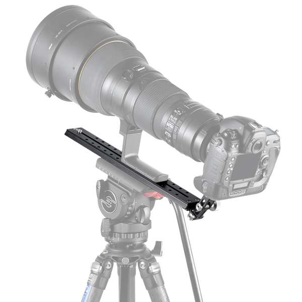 Leofoto VR-380 Teleschiene mit Sachtler/ Manfrotto Schwalbenschwanzprofil