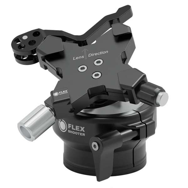 FLEXSHOOTER Mini Lever -der Reise-Kugelneiger mit Hebelklemme